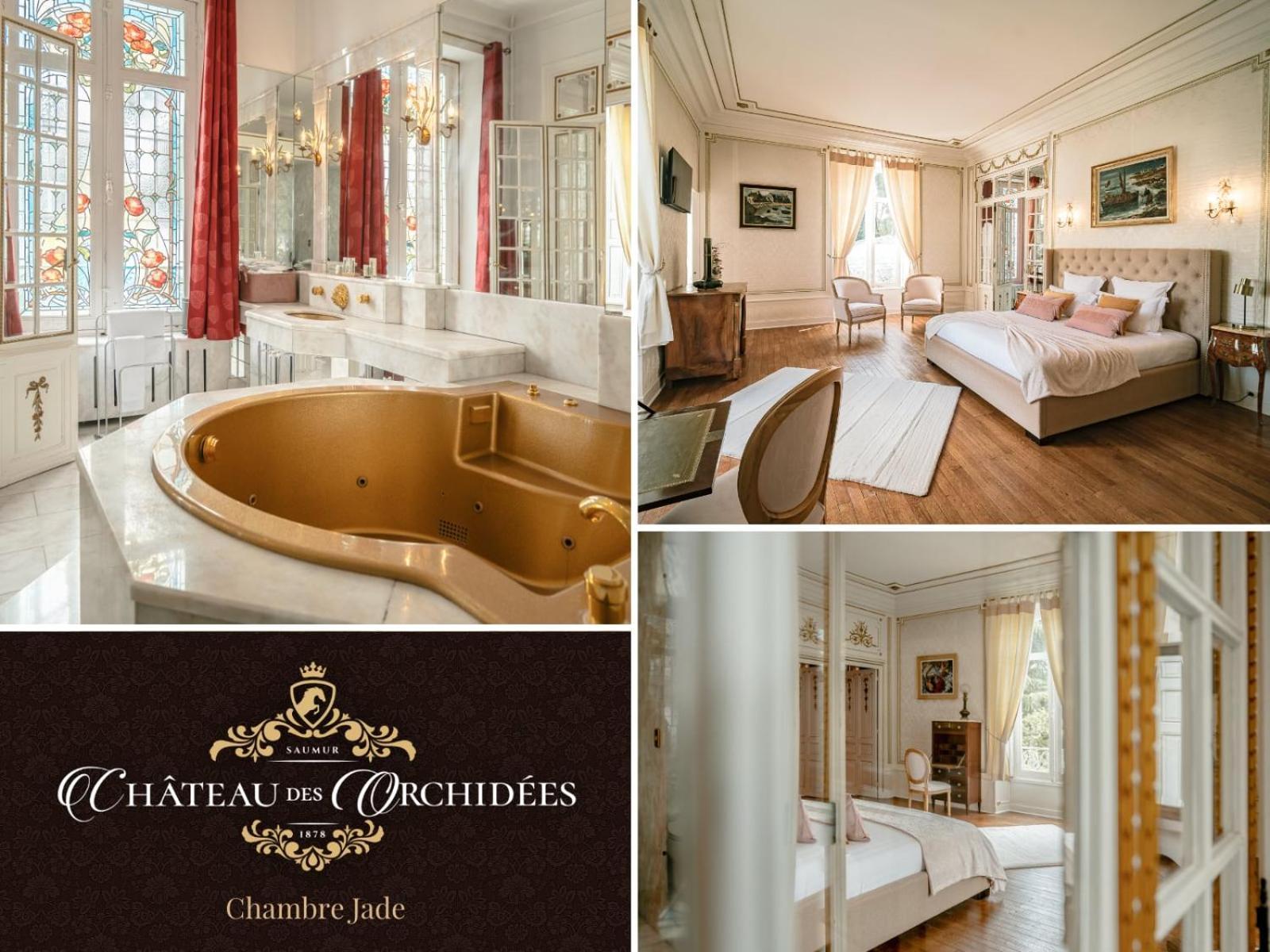 Chateau Des Orchidees En Val De Loire Saumur Ngoại thất bức ảnh